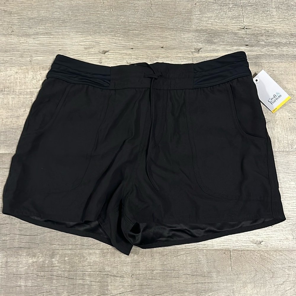 Black Swim Shorts Small 6-8